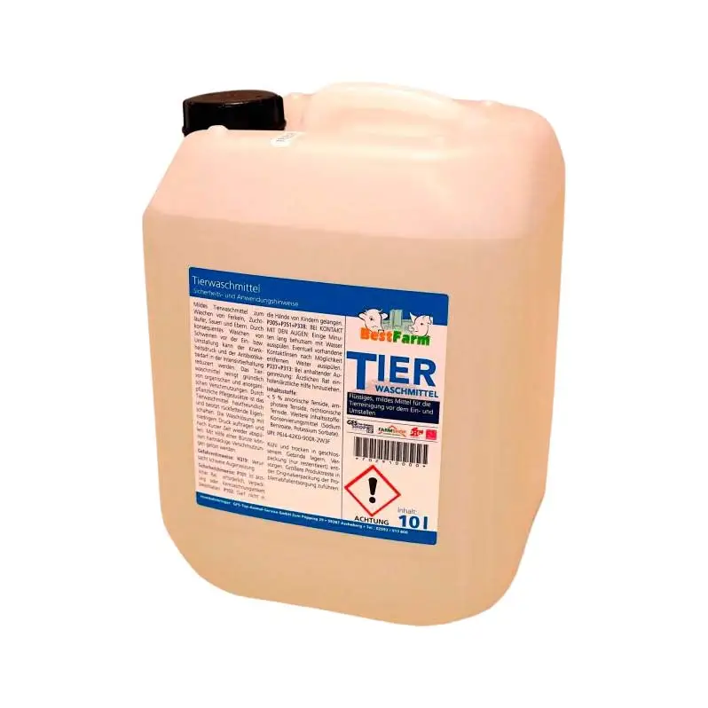 BestFarm Tierwaschmittel (10 l) Preis Gesenkt
