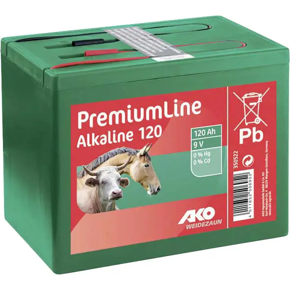 Trockenbatterie 9V Alkaline 120 Ah Sale