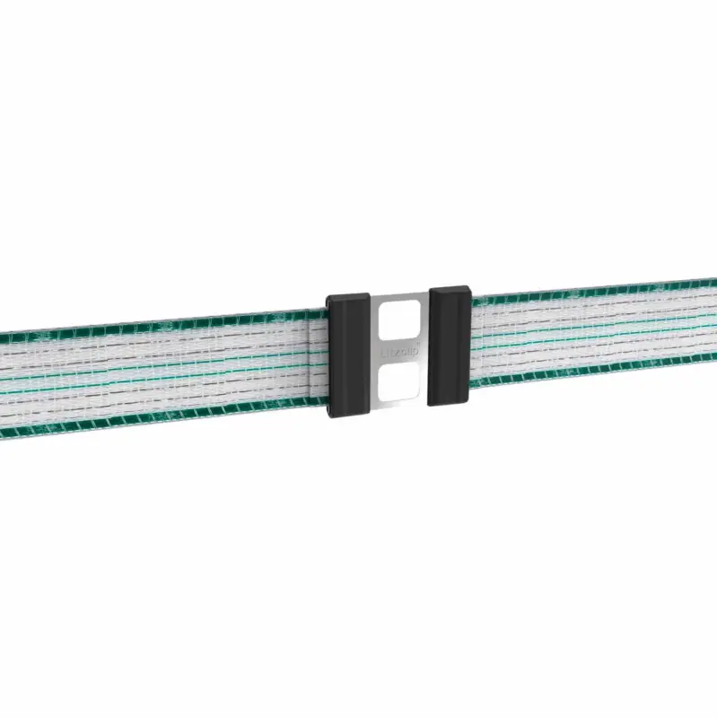 Echt Litzclip Bandverbinder 40 mm Edelstahl (5 Stk)